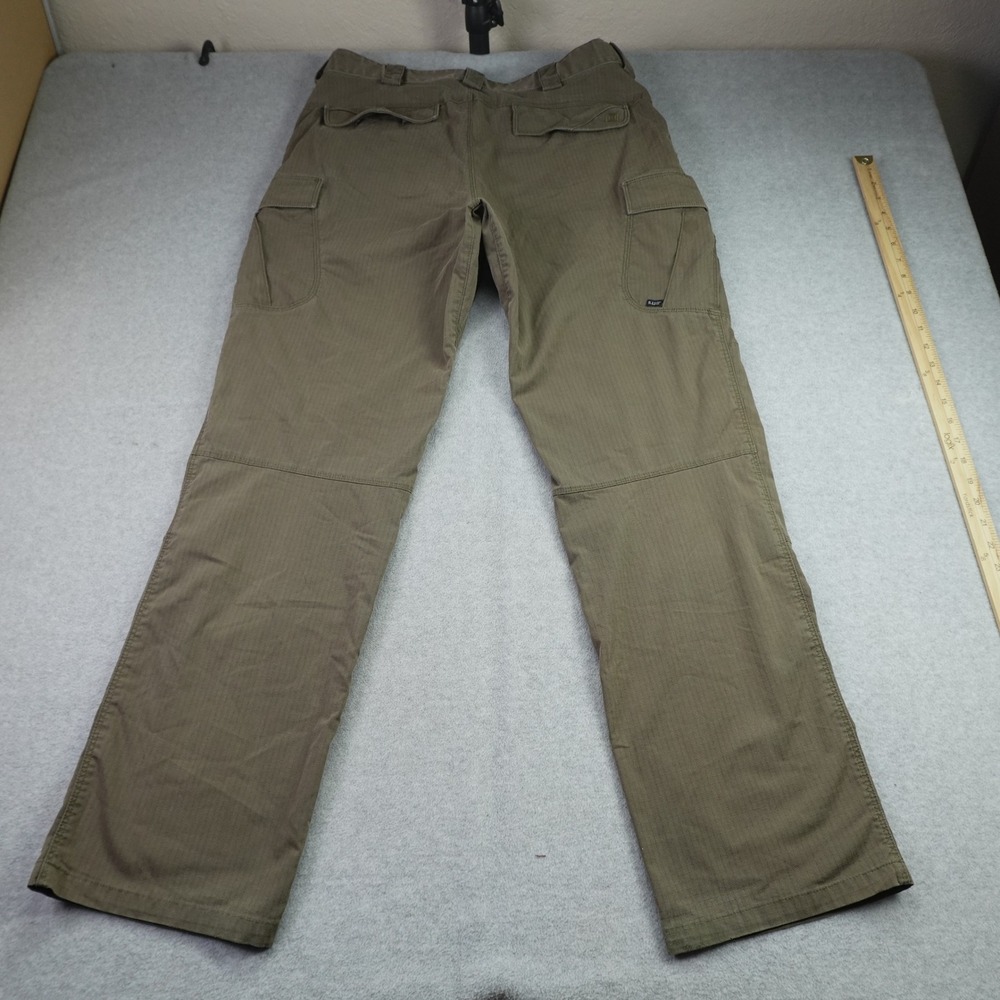 5.11 Tactical Pants Mens 36x34 Olive Green Cargo Ripstop Work Military - Picture 3 of 16
